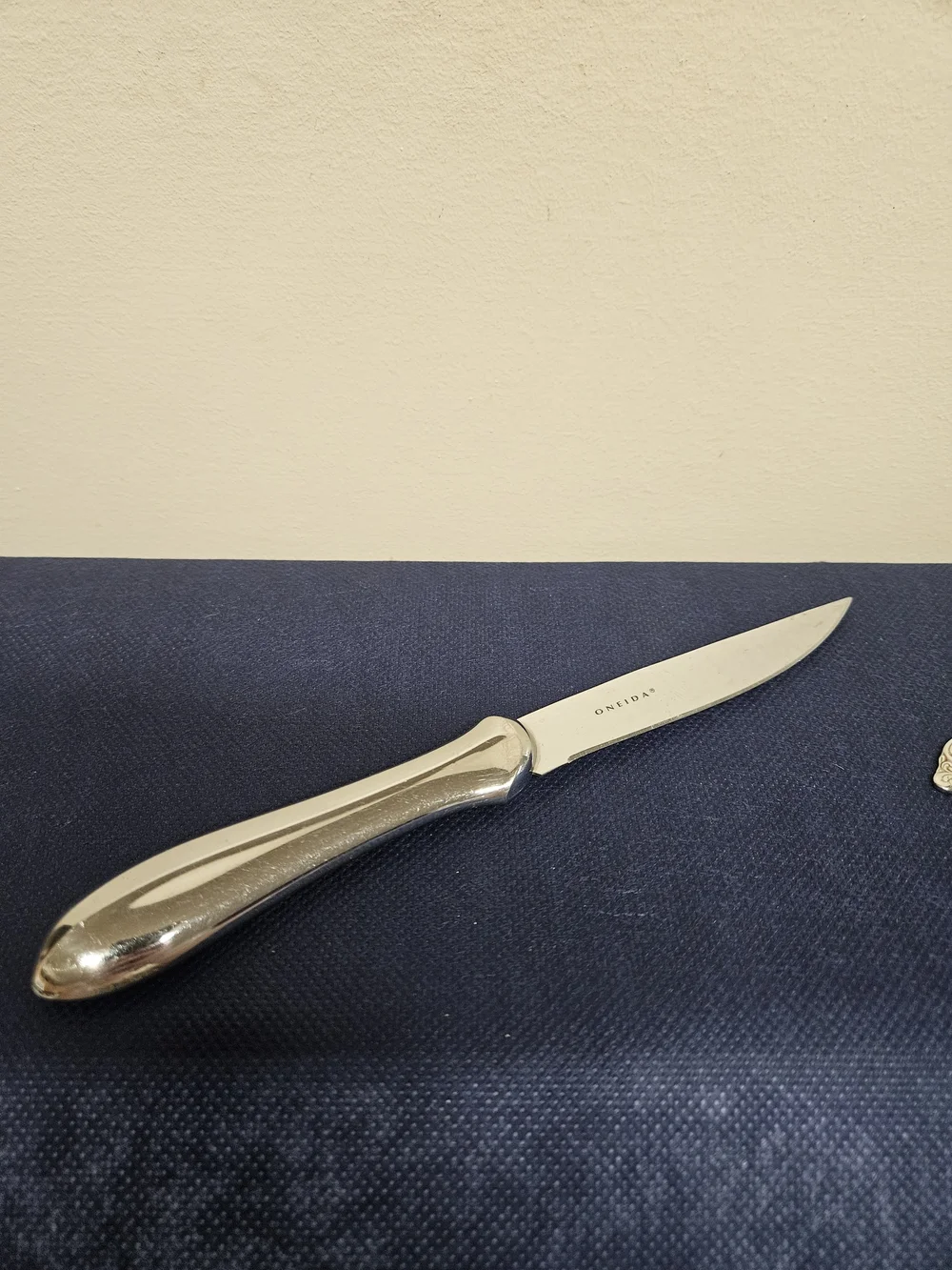Oneida Stainless Steel Steak Knife and Spoons Dover & Michelangelo Patterns